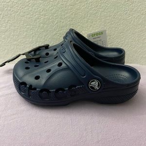 Unisex Toddler CROCS Baya Clog T - Navy Blue - Size c7